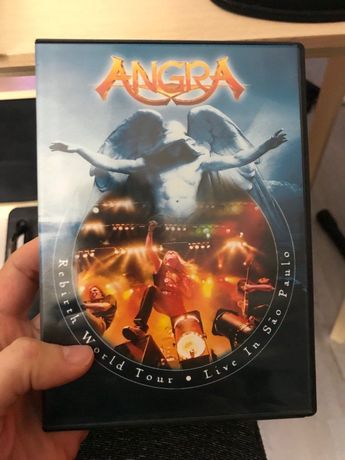 DVD Angra "Rebirth World Live Tour - Live in São Paulo"