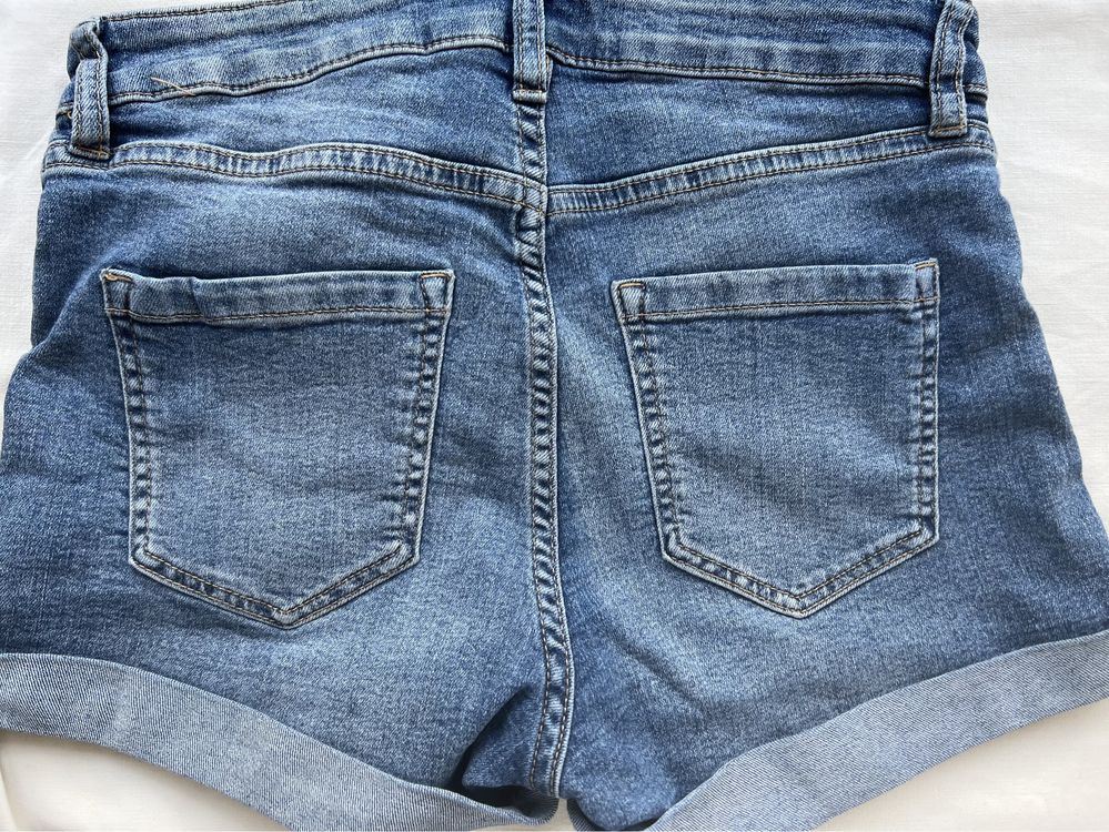 Spodenki damskie jeansowe 34 H&M