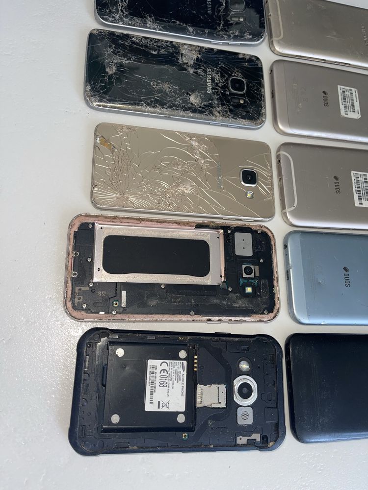 Samsung telefony uszkodzone dawcy części S6 J5 J3 A5 A3 Xcover3