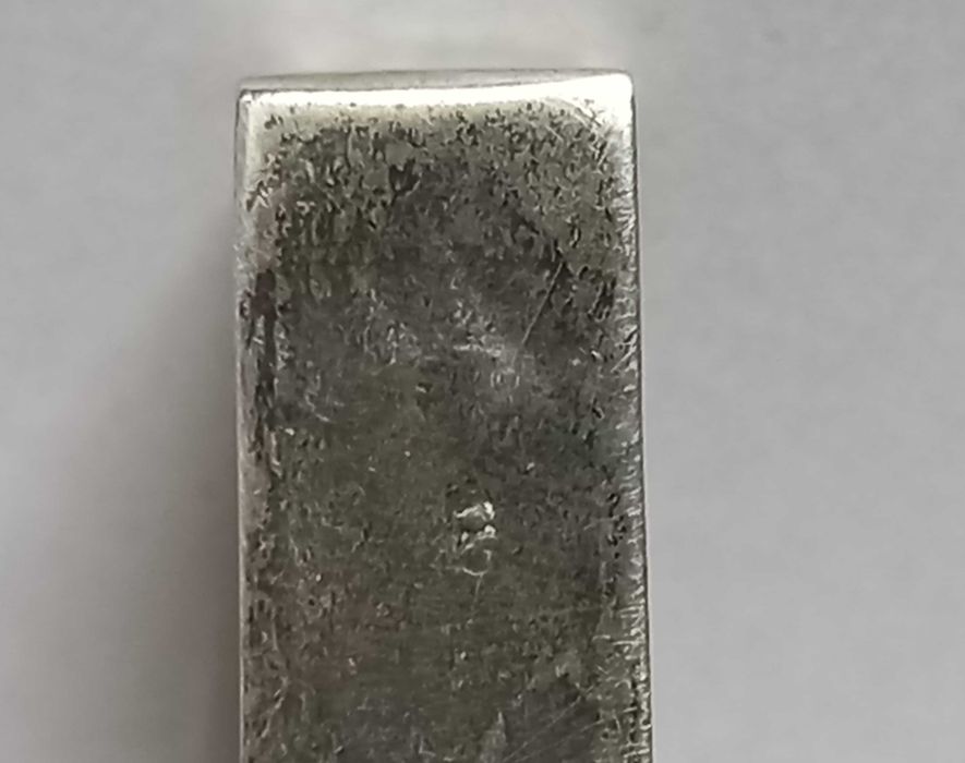 Podstakannik, uchwyt do szklanki, srebro 875, Rosja