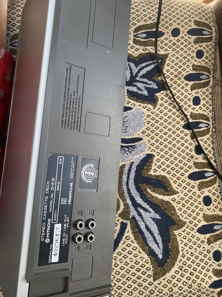 Аудио дека hitachi d-e12