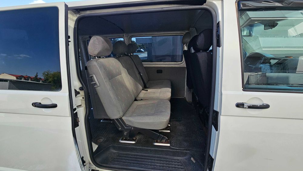 Volkswagen Transporter T5 1.9 TDI 105km 140km 9 osobowy Po serwisie