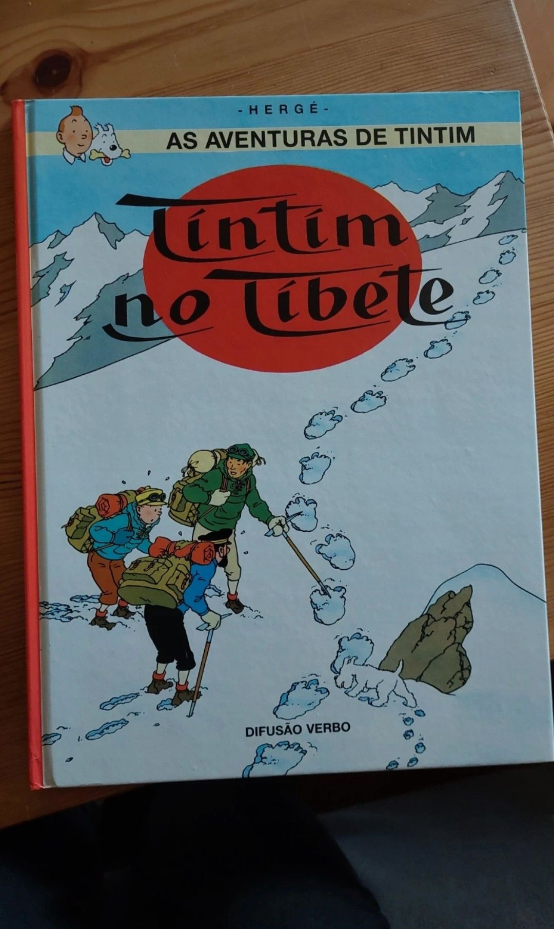 Livro As Aventuras de Tintim - No Tibete - Hergé