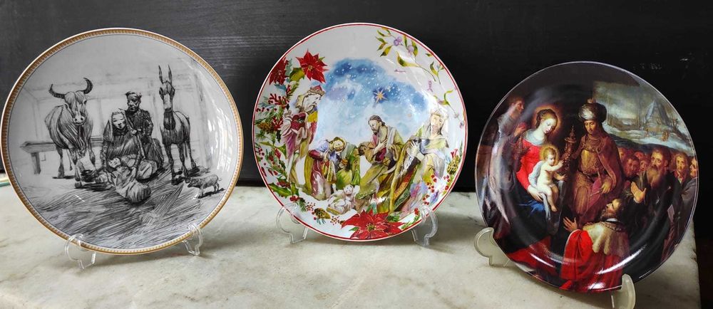 Vista Alegre - pratos decorativos colecção Natal