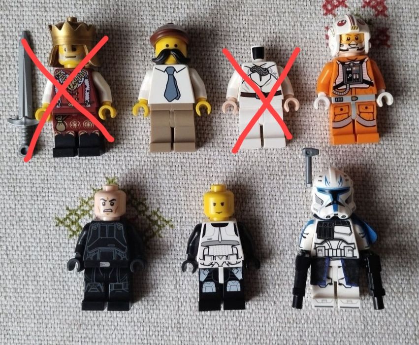 Lego мініфігурки