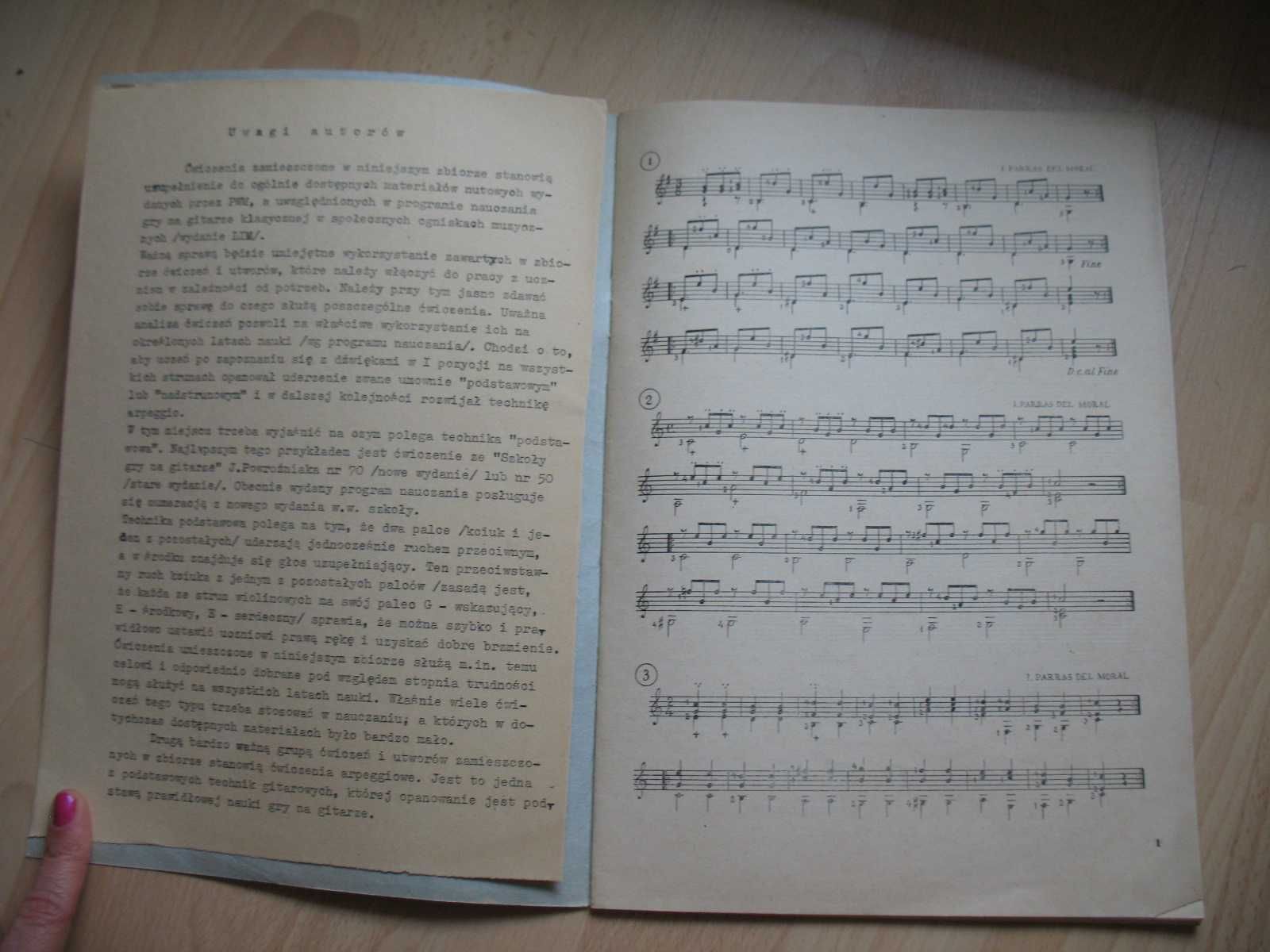 Gitara Klasyczna Akustyczna Nuty