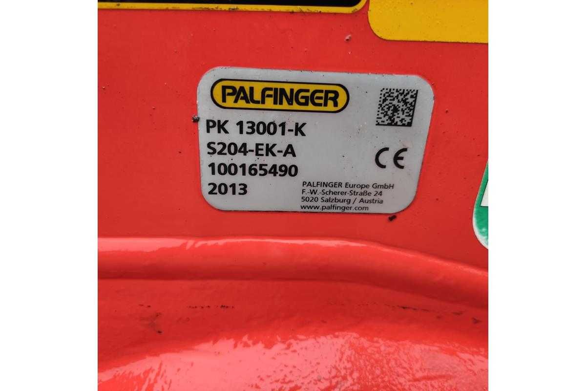 hds manipulator palfinger pk13001 radio hiab fassi terex