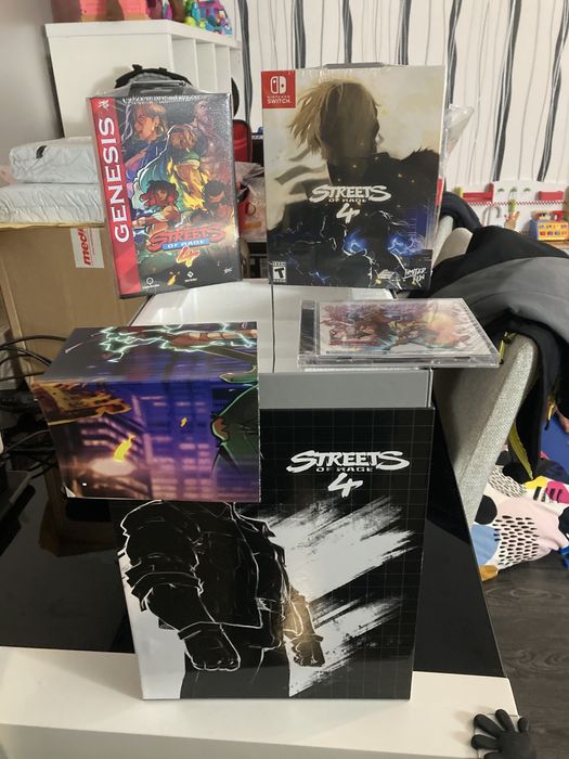Street of rage 4 colecionador apenas 1500 exemplares Nintendo Switch