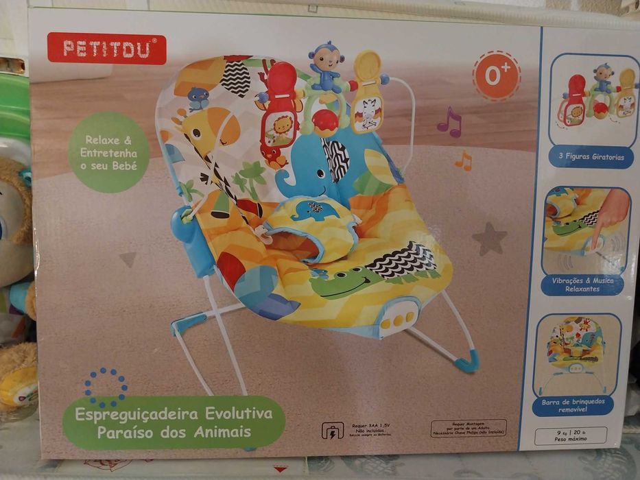 Espreguiçadeira evolutiva Paraíso dos Animais