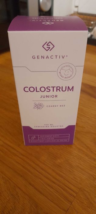 Colostrum Genactiv junior czarny bez