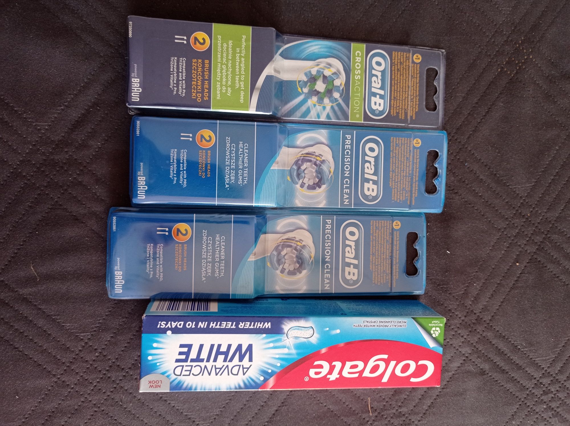 3x wklady oral b po 2 sztuki plus gratis