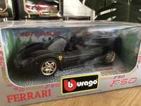 Model Bburago Ferrari F50 1:18 autodrom z pudełkiem
