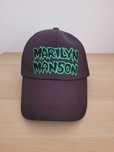 Czarna czapka z daszkiem Marilyn Manson