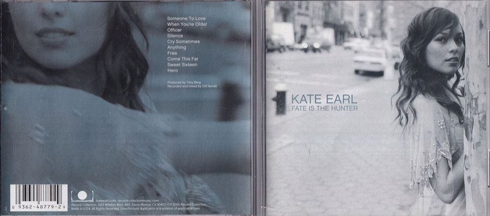 Kate Earl - Fate Is The Hunter - WYD. USA - CD