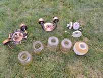Klosze lampy PRL kinkiet