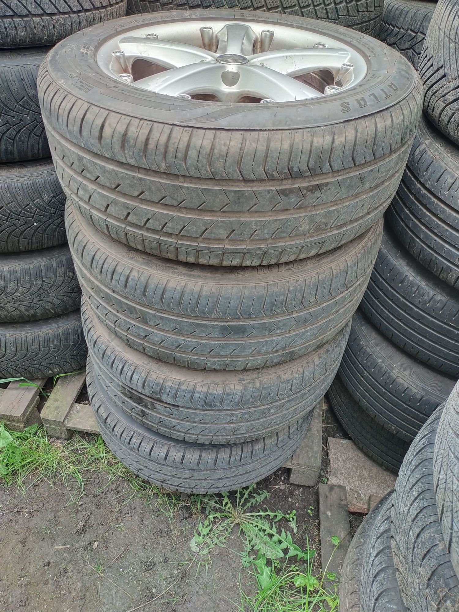 Alufelgi z oponami audi VW skoda Seat 5x112 16