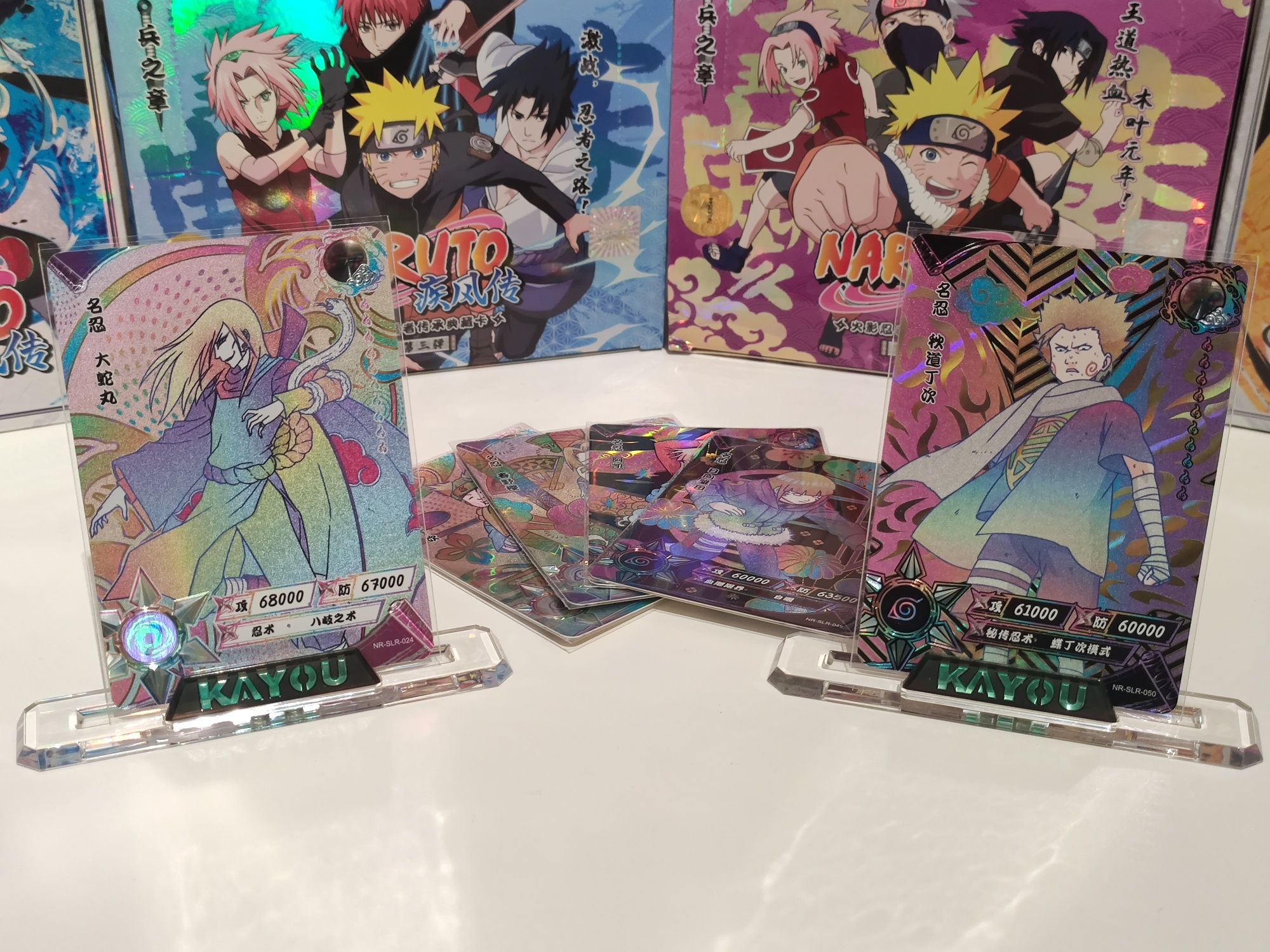 Cartas Naruto Kayou - OR, AR, SLR, SP, MR