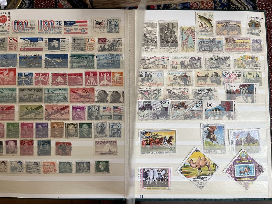 Марки почтовые разных стран мира