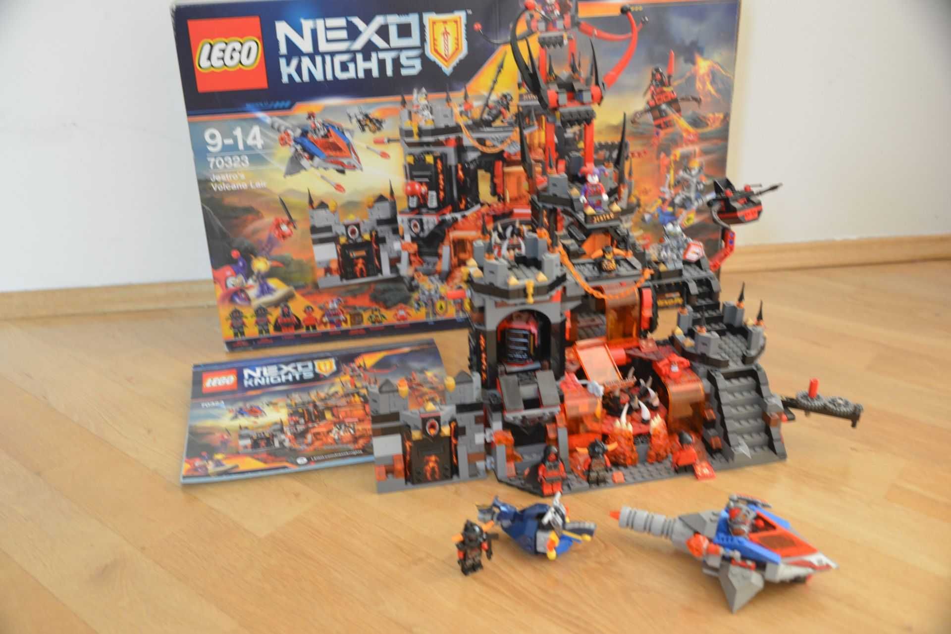 LEGO 70323 Nexo Knights Wulkaniczna kryjówka Jestro