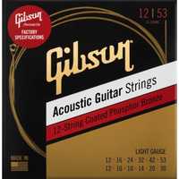 Struny Do Gitary Akustycznej Gibson Phosphor Bronze 12-String