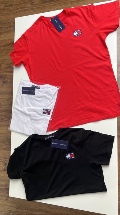 Koszulki Tommy Hilfiger, T-shirt Meski Tommy  JENAS  NOWE ORGINAŁ,
