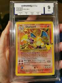 Pokemon tcg Charizard ex Celebrations grading 9