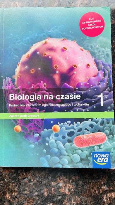 Podręcznik do biologii Biologia na czasie podstawa klasa 1