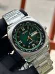 *NOVO* Seiko automático SNKM97 Green Recraft edition (43,5 mm)