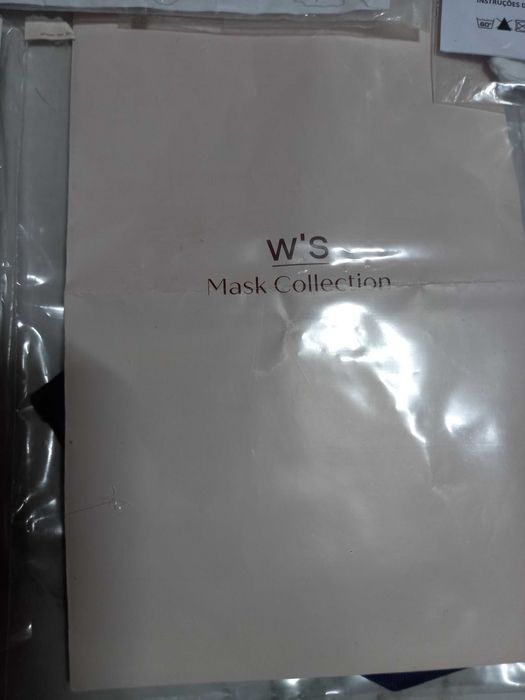 4 Máscaras sociais em tecido - Marcas diferentes