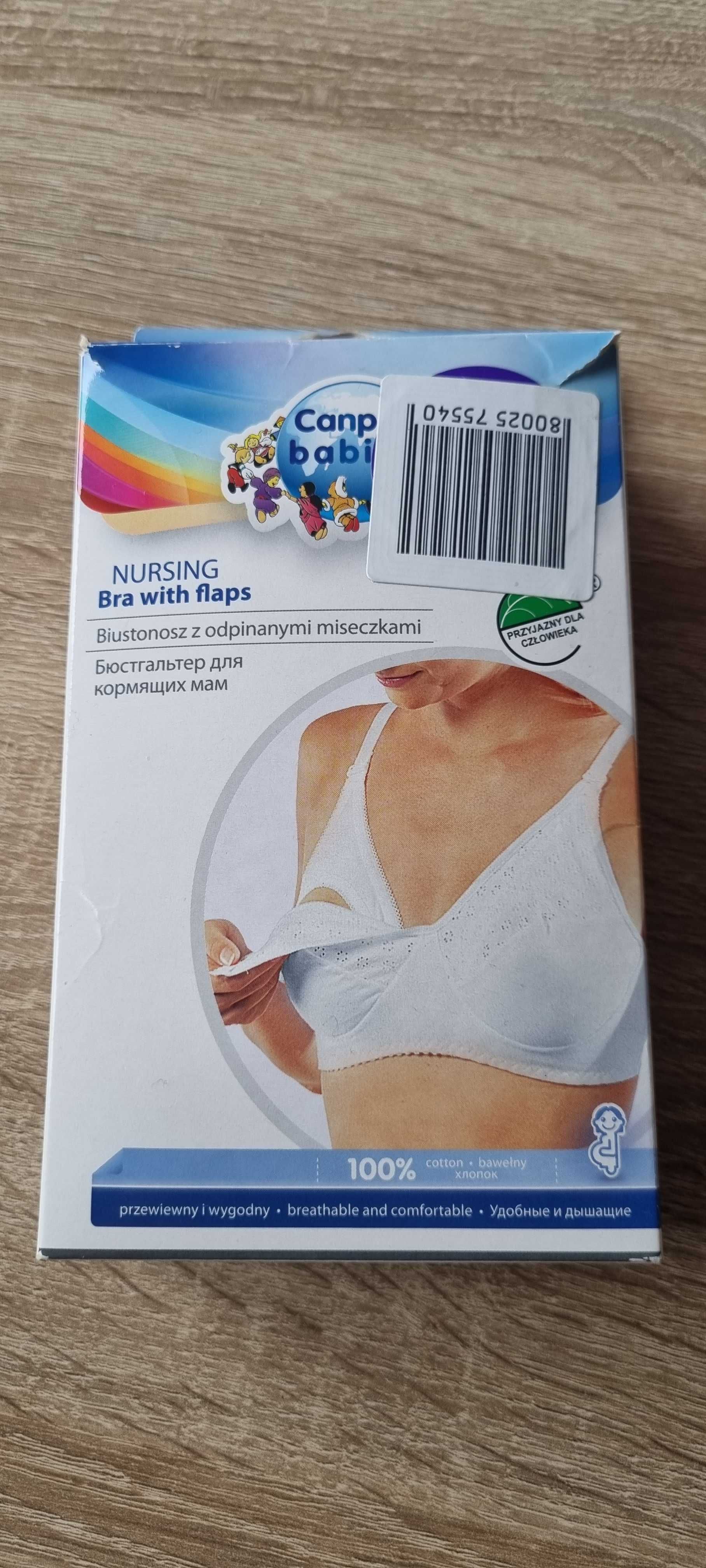 Biustonosz z odpinanymi miseczkami 75A