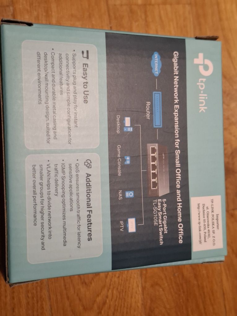 Switch TP-LINK TL-SG105E