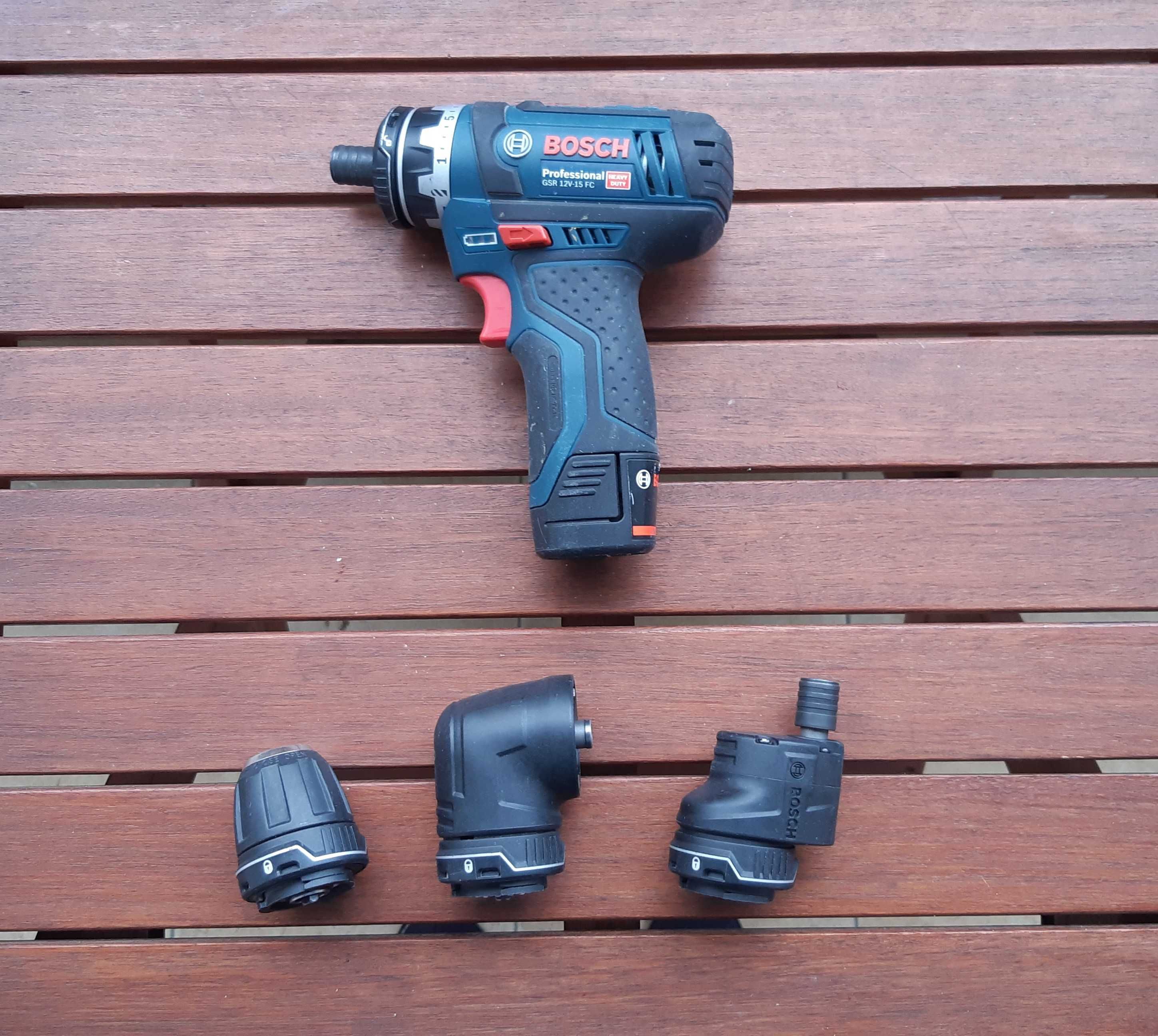 Wiertarko-wkrętarka akumulatorowa Bosch GSR 12V-15 FC Professional