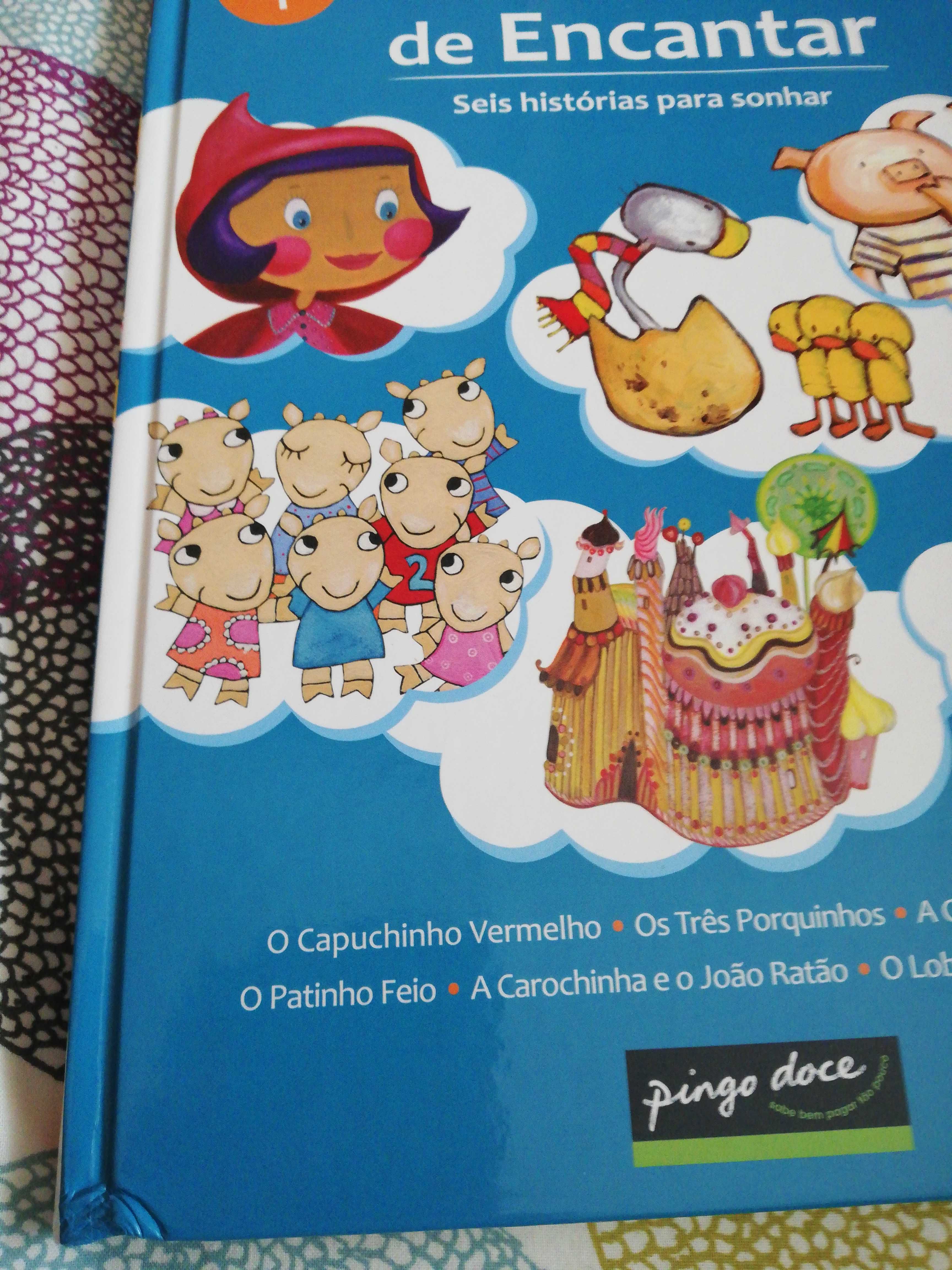 Livro volume 1-Histórias de encantar-Pingo doce