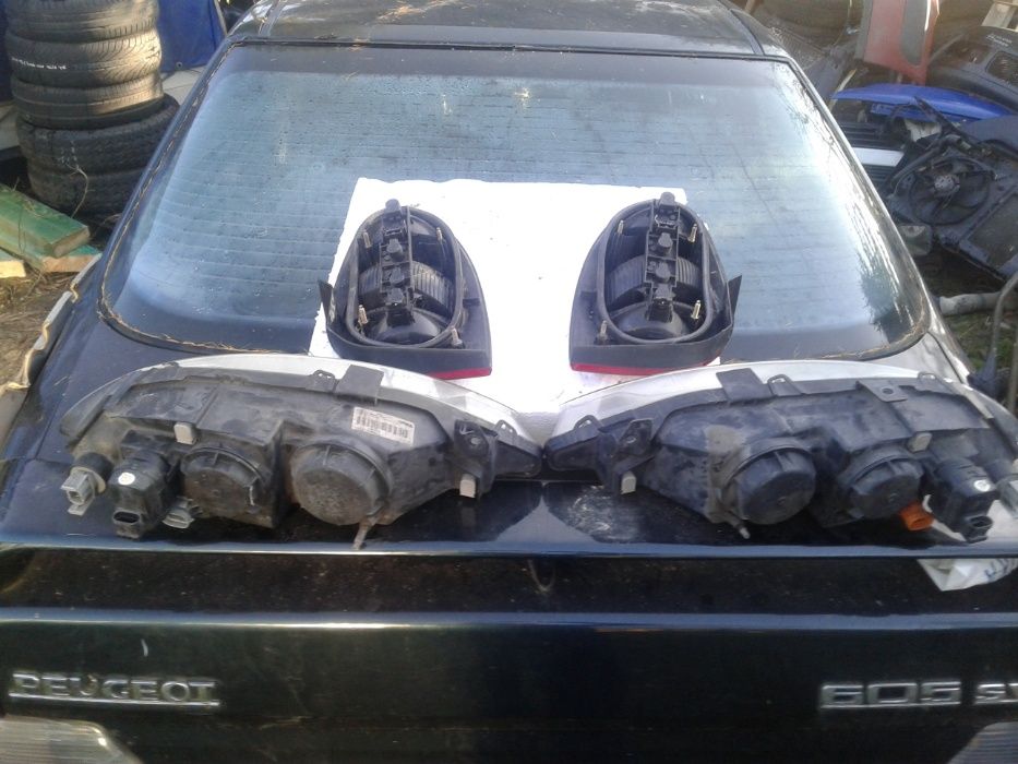 Zderzak Przód Tył Reno Megane 1 FL Lift Renault Lampa Halogen