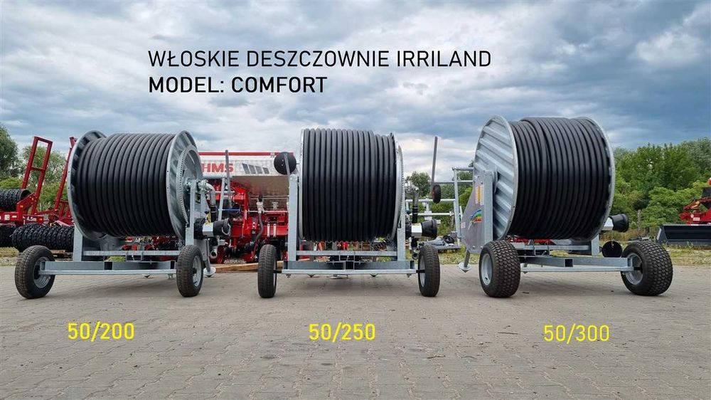Deszczownia szpulowa 50/250 IRRILAND - inne długości | IMPORTER