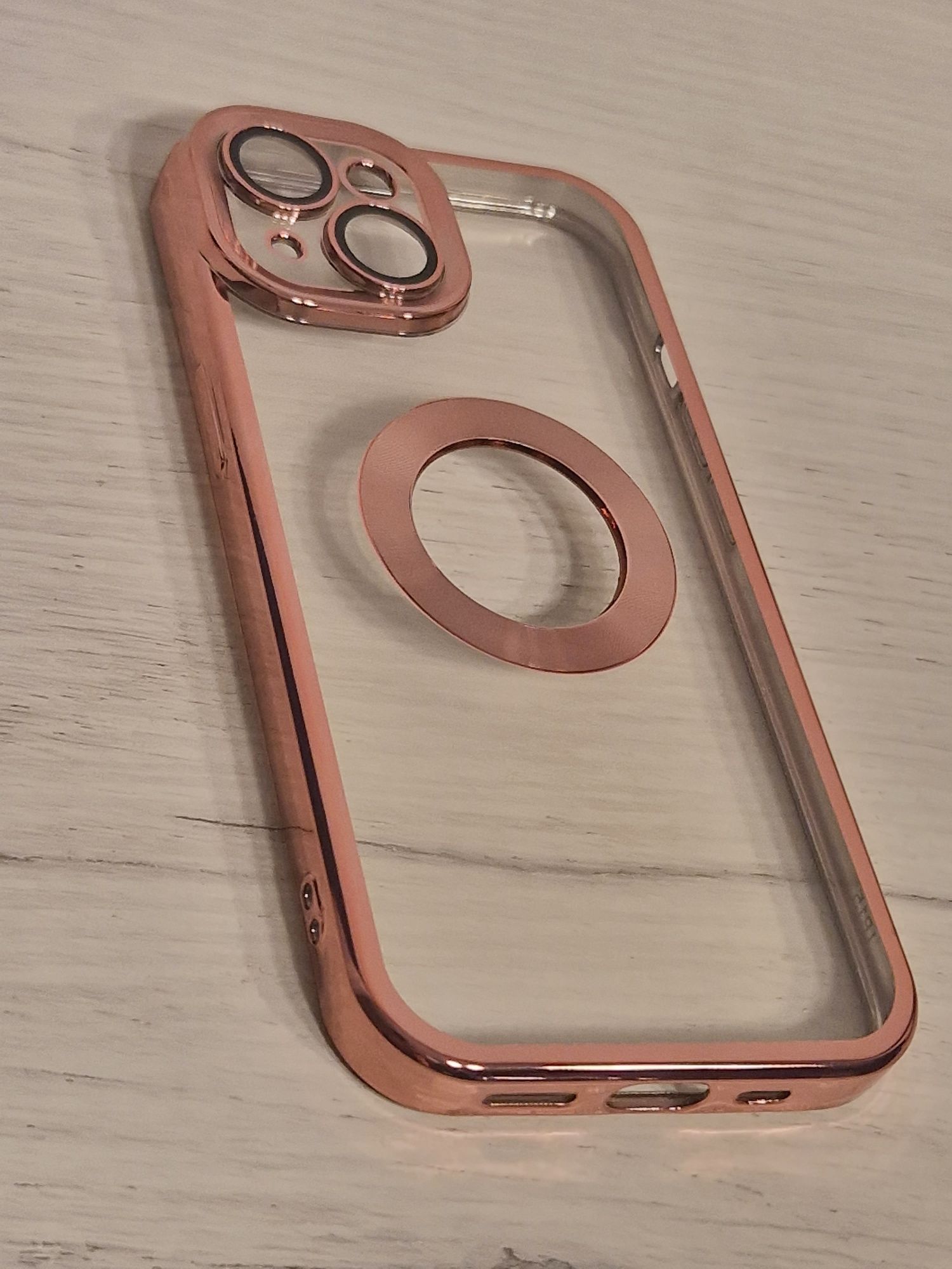 Beauty Clear Case do Iphone 15 różowy