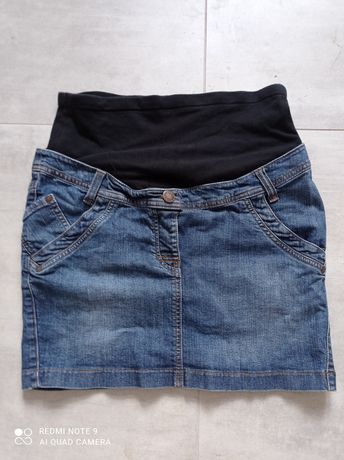 Продам джинсовую  юбку для беременных