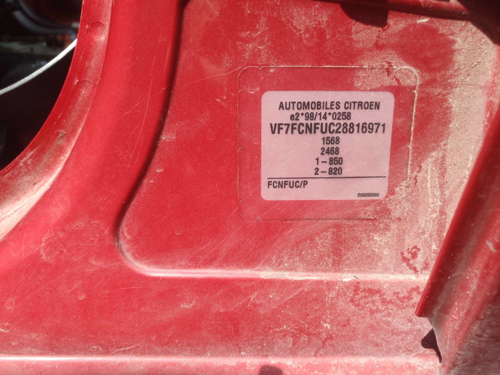 Drzwi tył tylne Citroen C3
