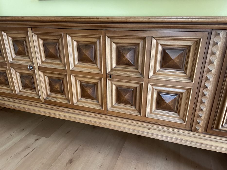 Komoda z litego drzewa, lakierowana 290cm