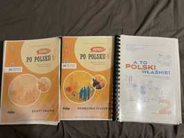Podręczniki do nauki polskiego oraz angielskiego