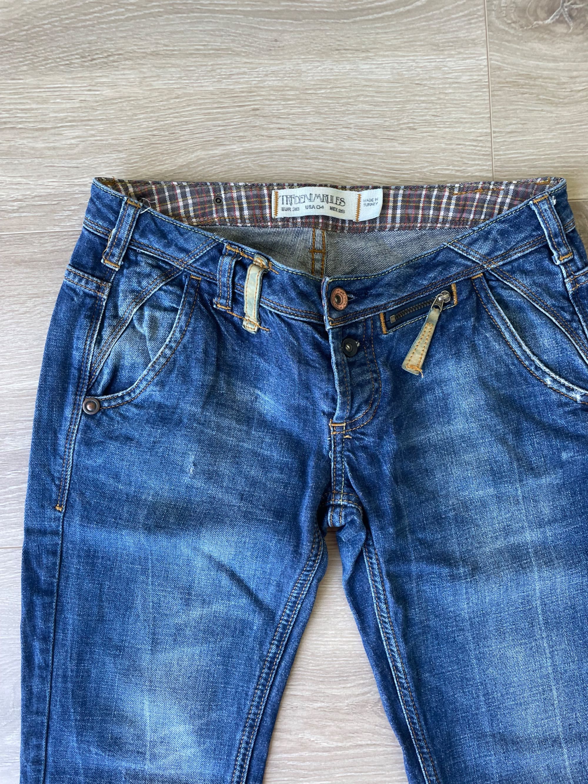Spodnie jeansowe zara trf