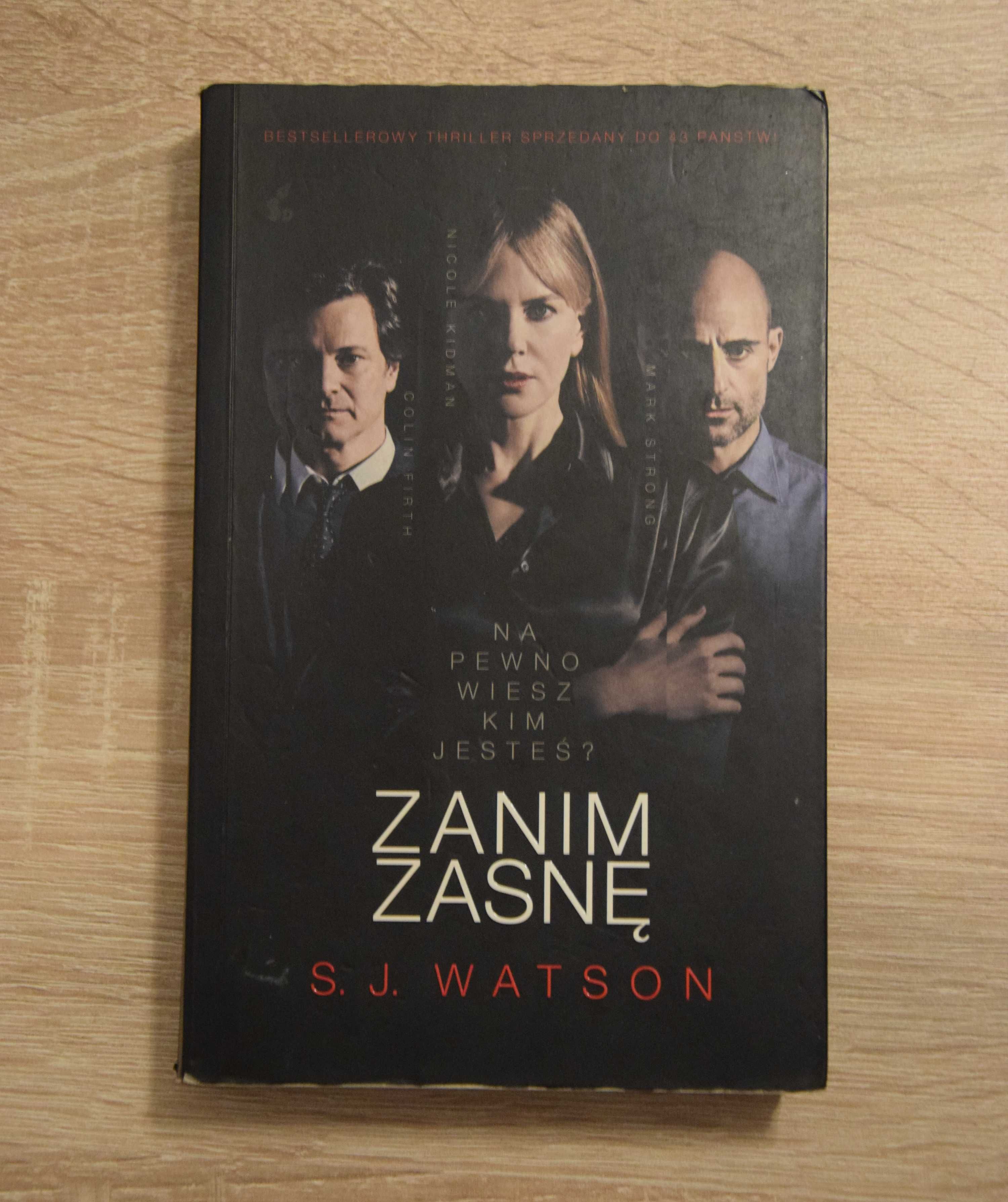 Zanim zasnę - S. J. Watson