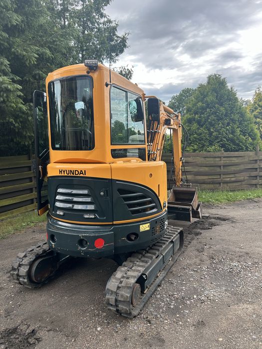 Minikoparka Hyundai Robex 2,6 tony ; 2021 rok