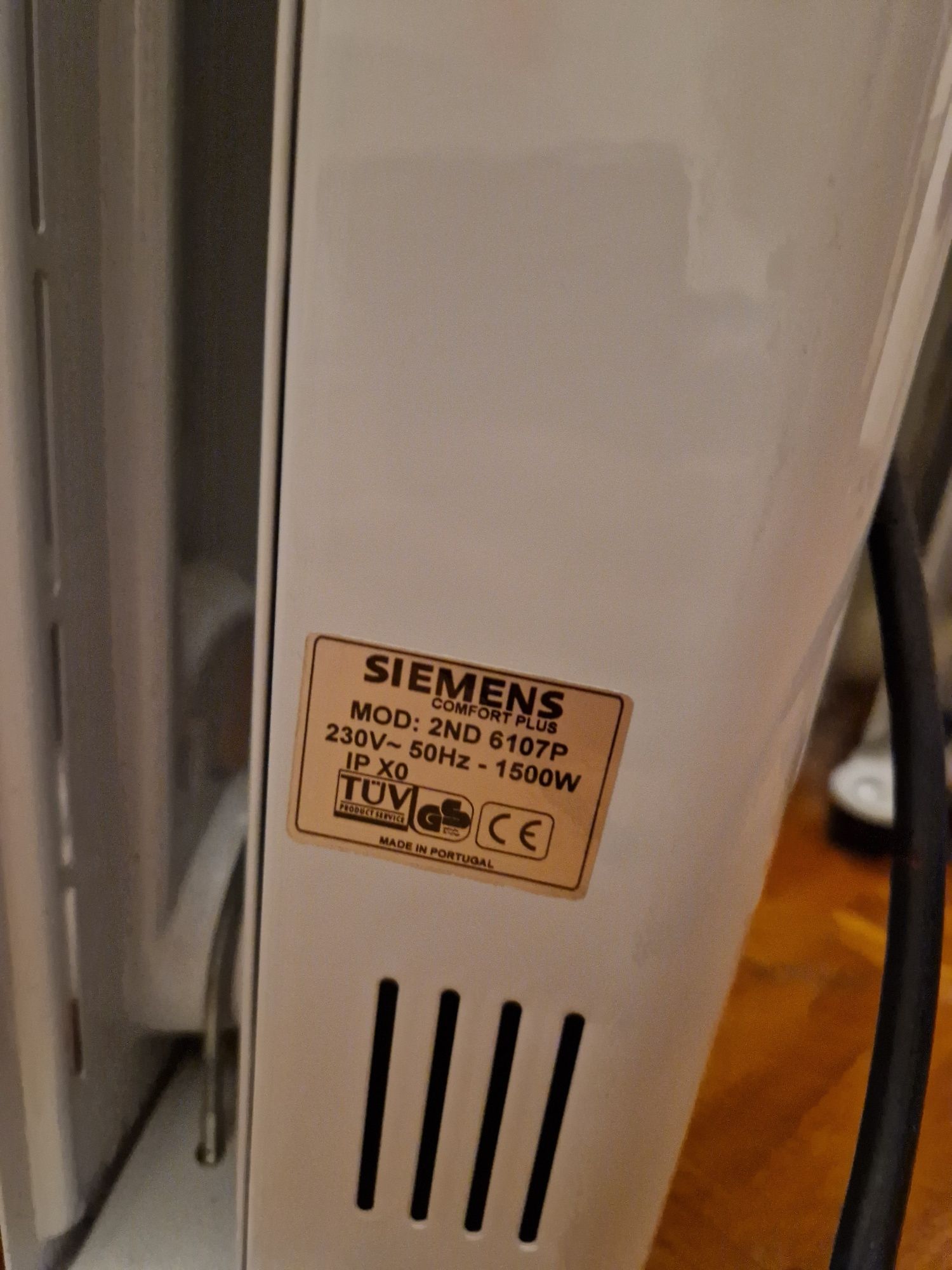 Aquecedor a óleo SIEMENS