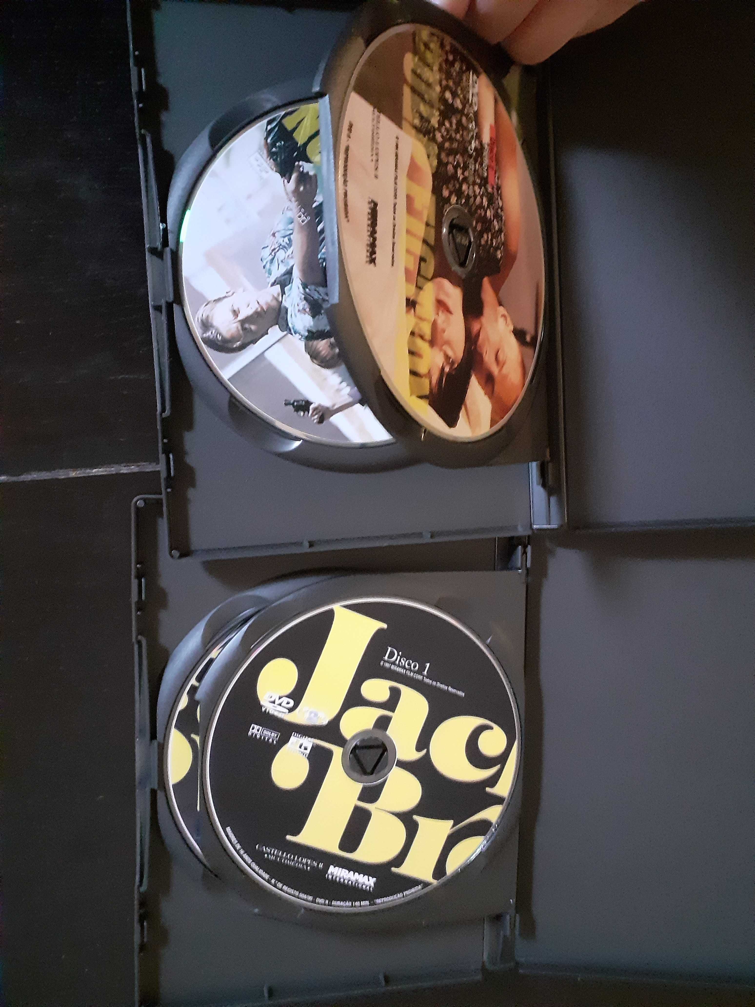 Dvds Coleção Tarantino - kill bill, Jackie Brown, Pulp fiction