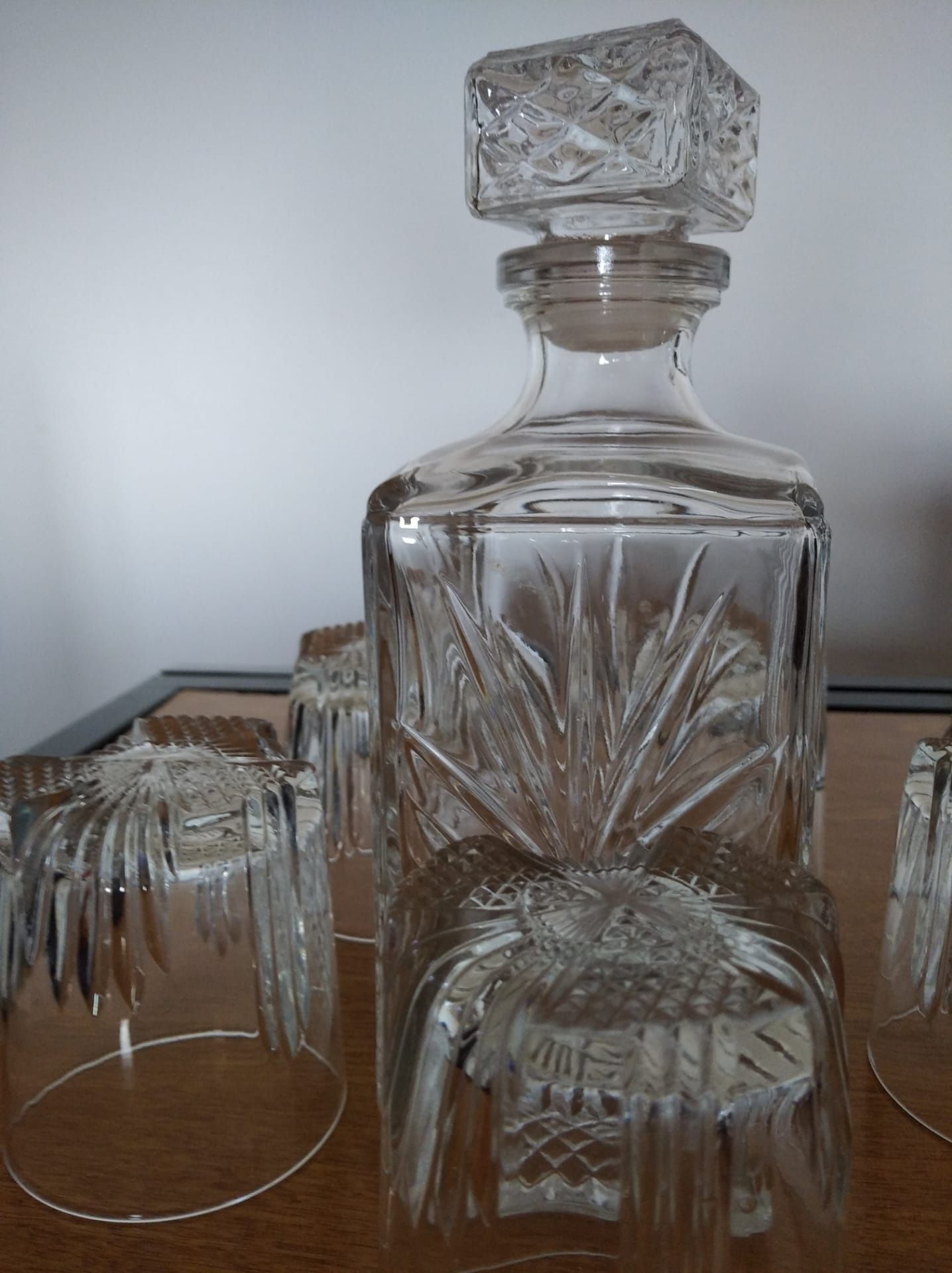 Conjunto de Whiskey cristal