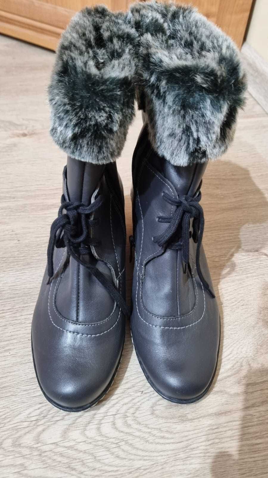 Botki damskie buty zimowe botki