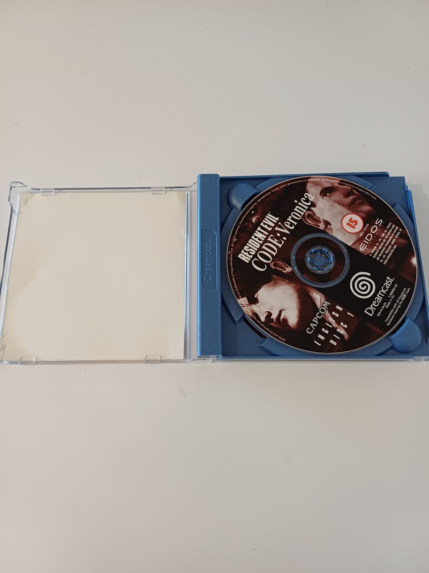Resident Evil Code Veronica Sega Dreamcast