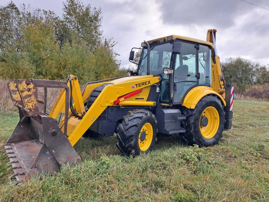 Koparko Ładowarka Terex 860 Sx Szybkozłącze  Stan Bardzo Dobry !!!