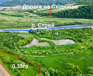 Продаж ділянки с. Крушельниця під будівництво біля річки
